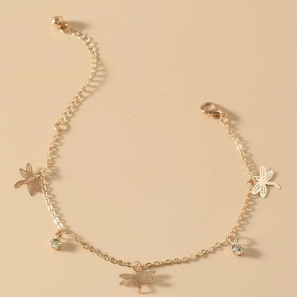 *Savanah* Dragonfly Anklet - Picture 2 of 3